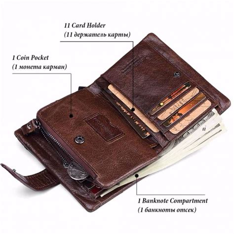 Men's Designer Leather Wallets, Card Holders & Pouches 